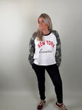 Longsleeve New York Zwart