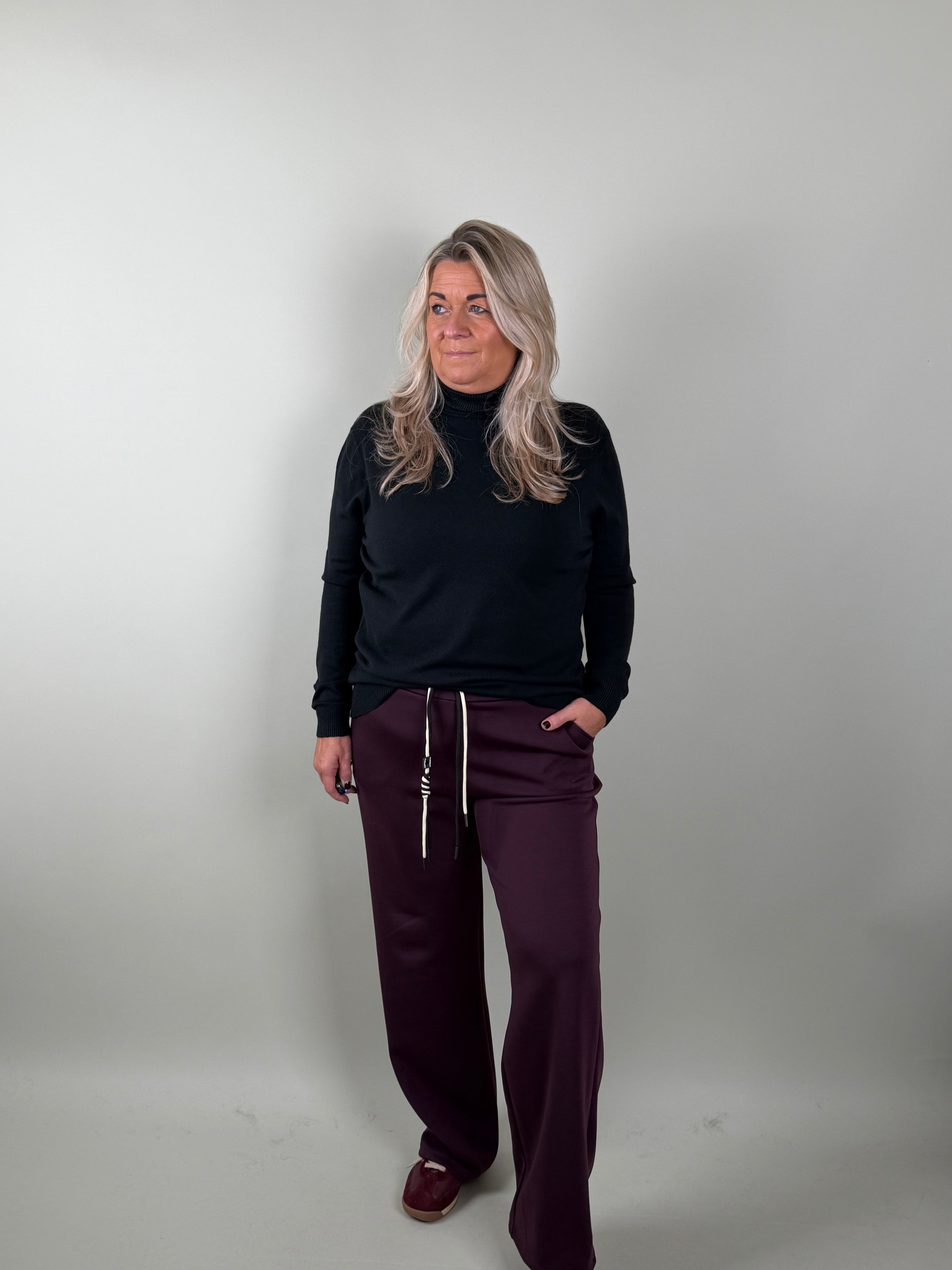 Jog Pants Merel Aubergine