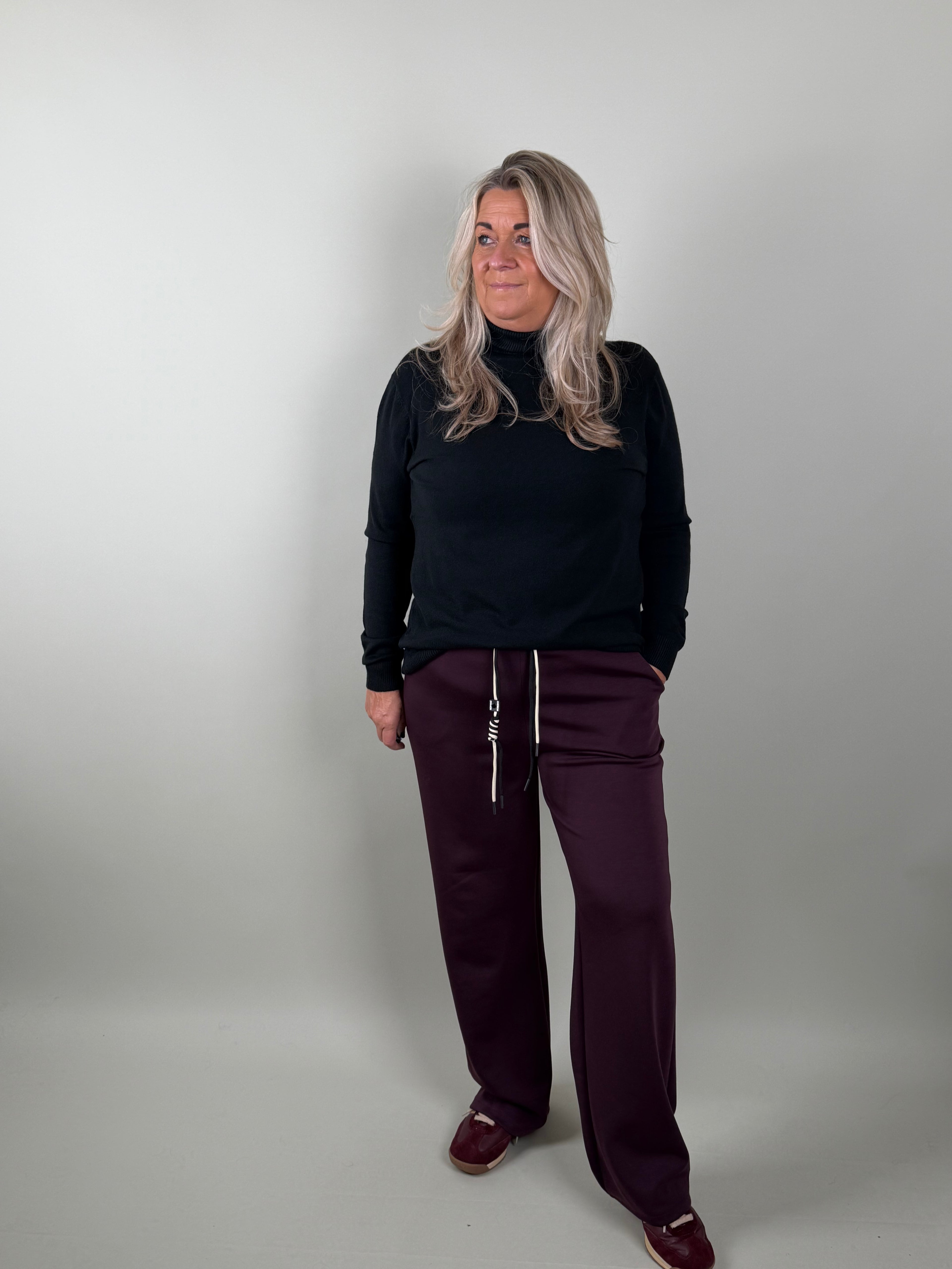Jog Pants Merel Aubergine