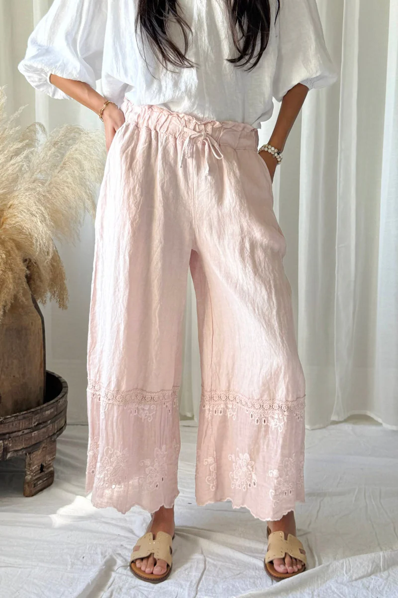 Bypias broek Lavinia roze