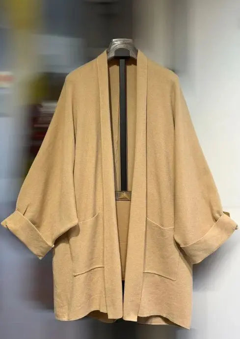 Vest Ciska camel Classic Beauty & Fashion