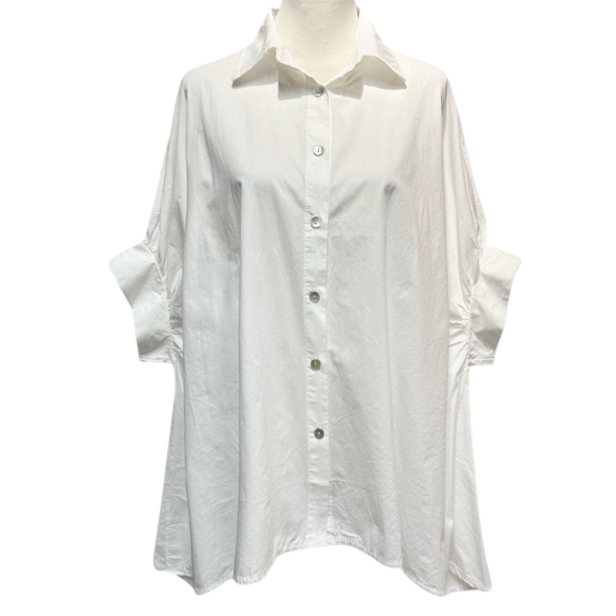 COTTON BLOUSE MANOU WHITE