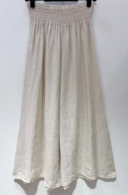 Linnen broek Noor sand