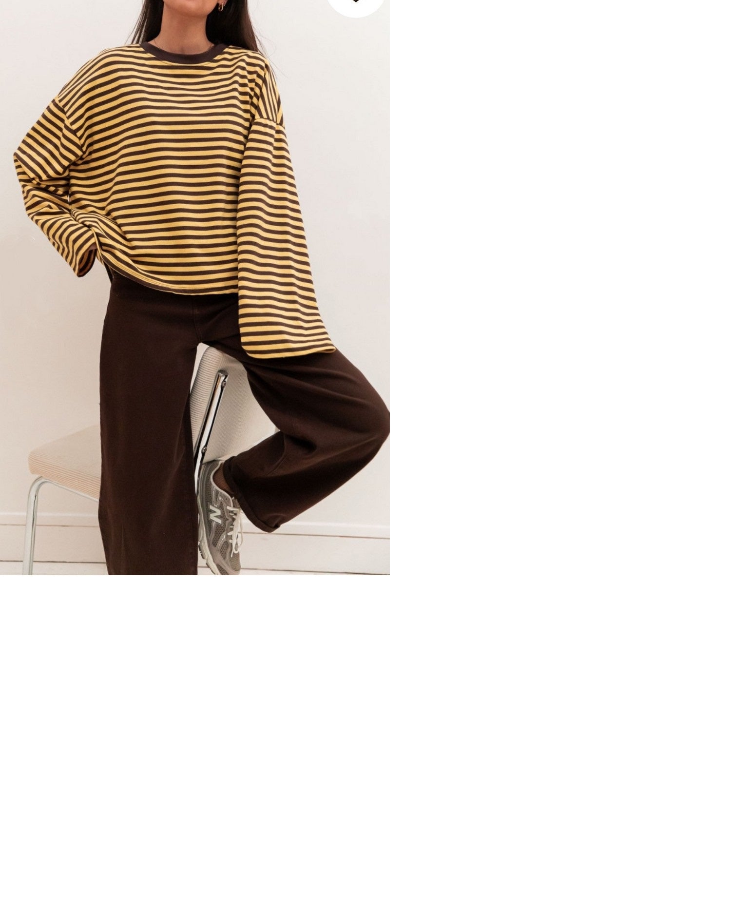 Stripe Shirt Belle Light Yellow