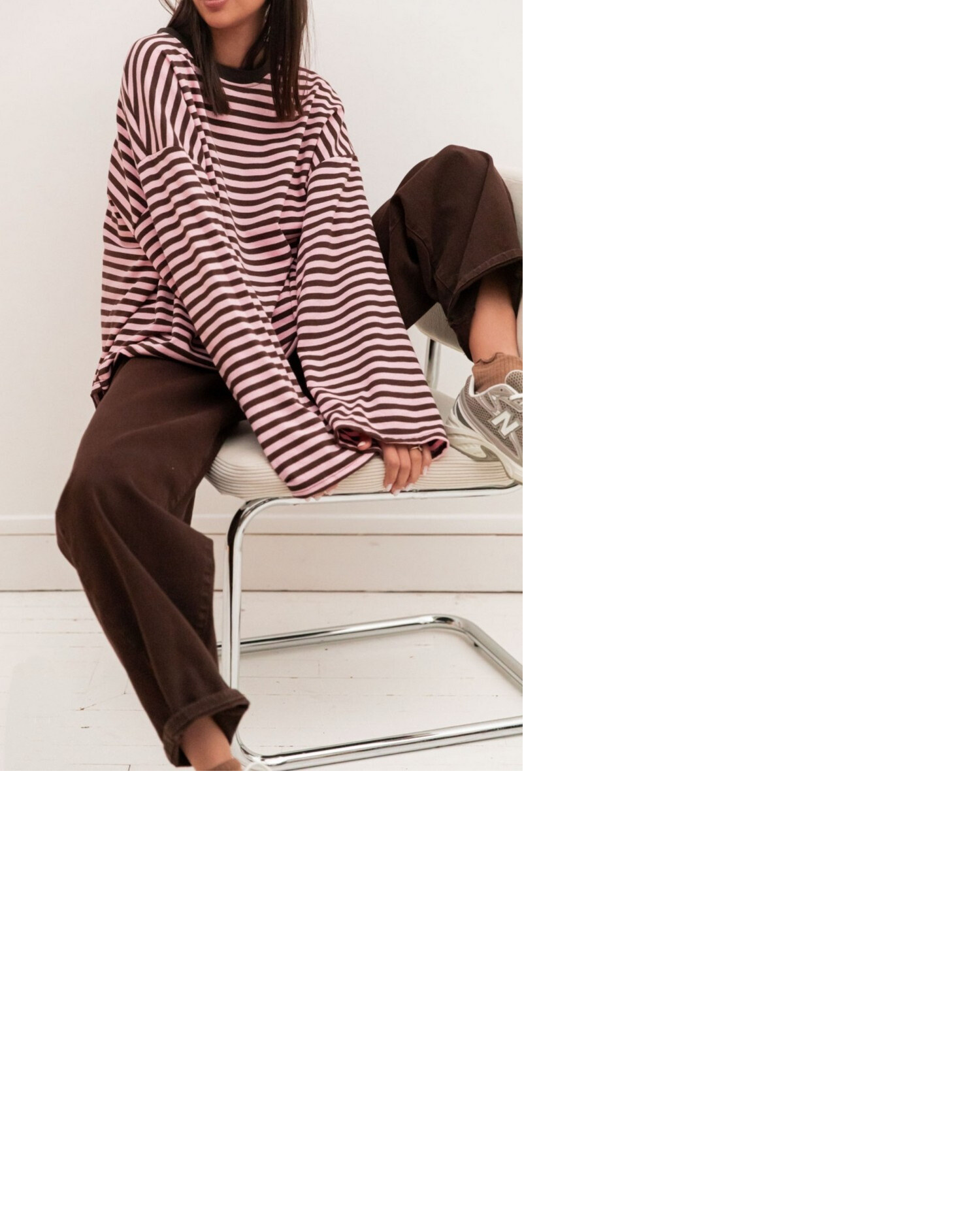 Stripe Shirt Belle Pink