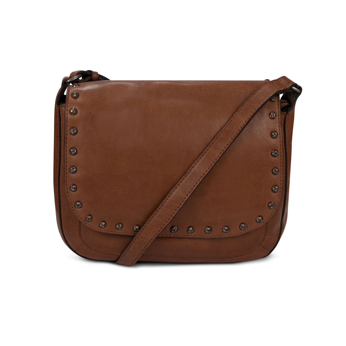 Bag2bag Vardo crossbody tas cognac