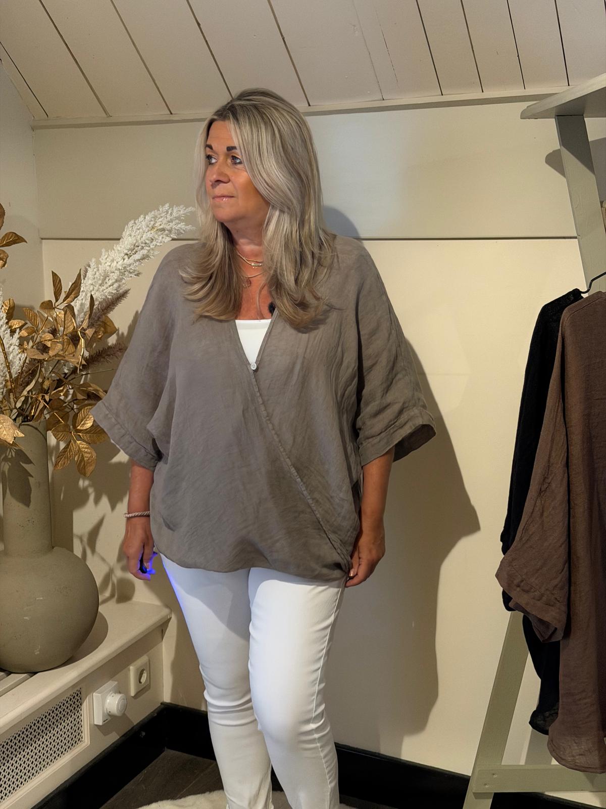 Sixtydays Askim Blouse fango