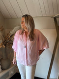 Cotton Blouse model: Bibi roze