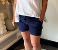 Short Stretch Trousers Pammie navy