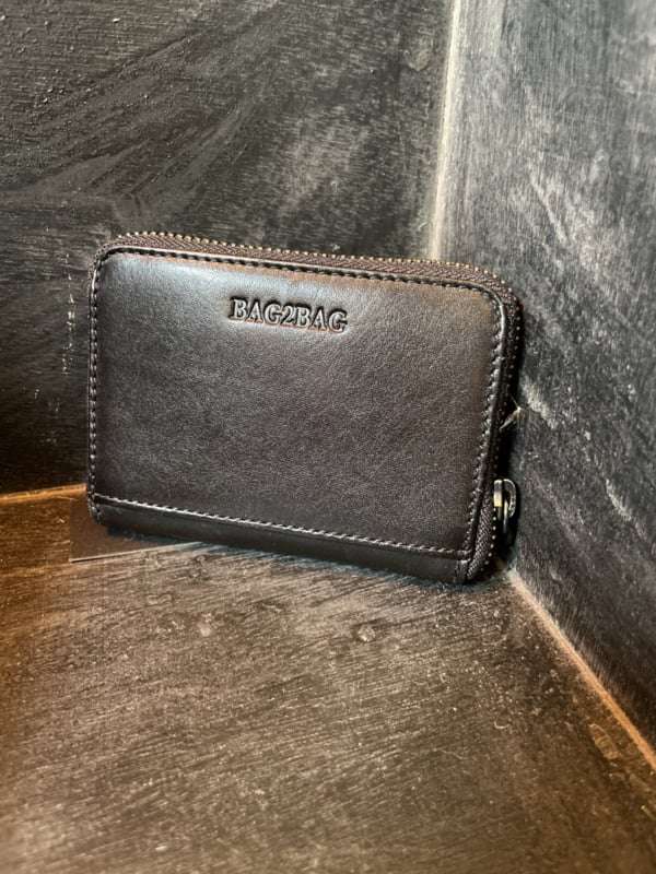 Bag2Bag Portemonnee leder Devin Zwart
