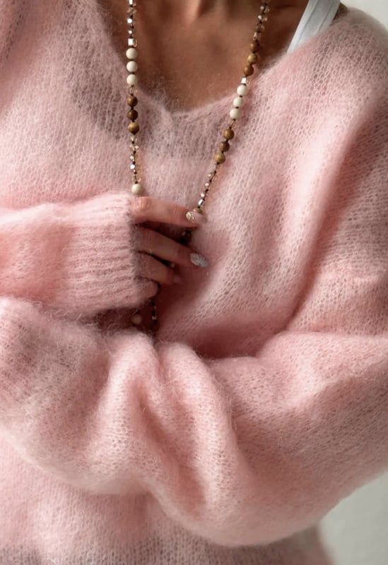 BYPIAS BOHIEMIANA MOHAIR HEAVEN TRUI ROSE