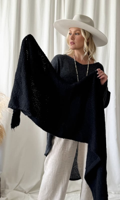 BYPIAS MEA SCARF BLACK