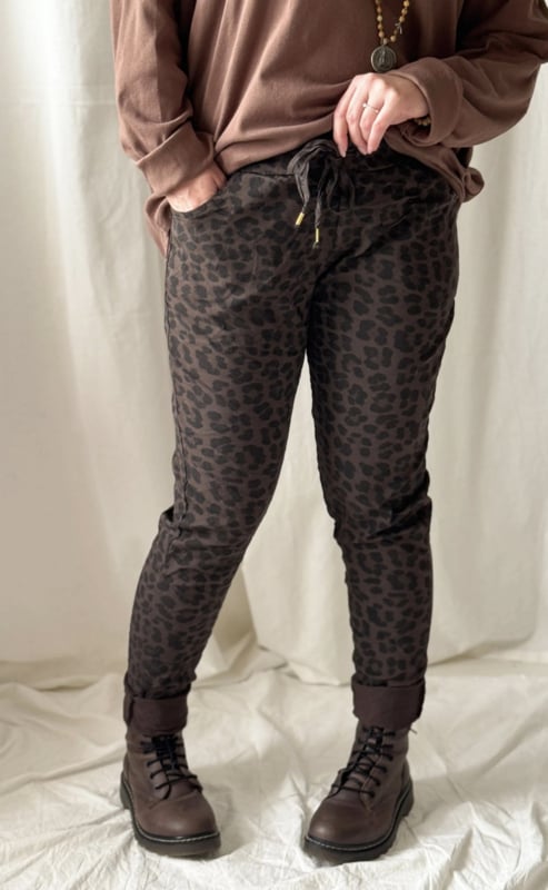 BYPIAS PERFECT JEANS JOGGER LEO COFFEE