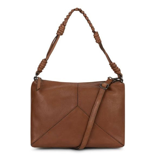 BAG2BAG LEDEREN TAS HAMAR COGNAC