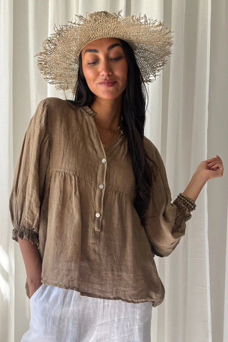 Bypias bohemiana blouse Alice savanna