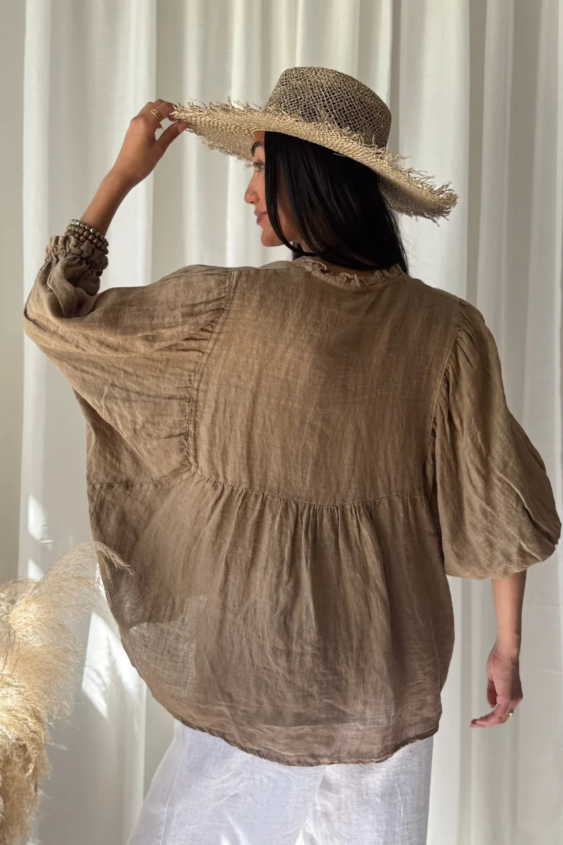 Bypias bohemiana blouse Alice savanna