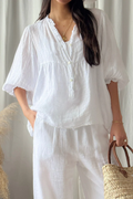 Bypias bohemiana blouse Alice white