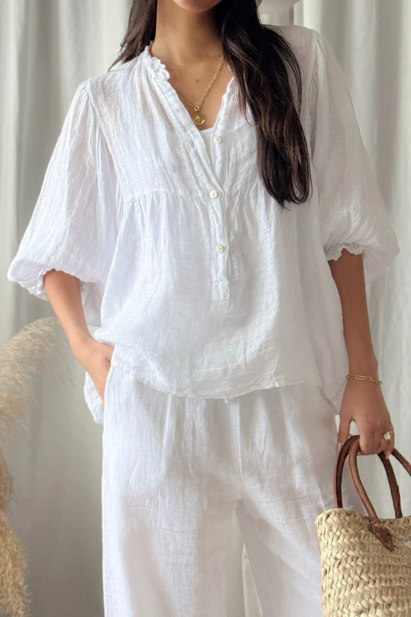 Bypias bohemiana blouse Alice white