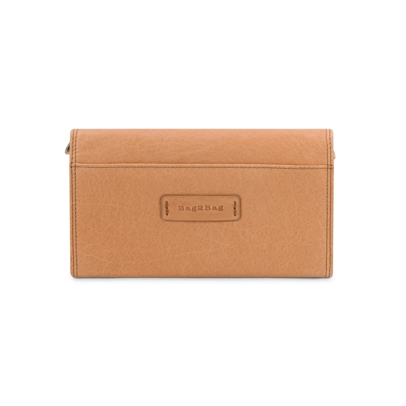 Bag2Bag lederen tas Amalfi Camel