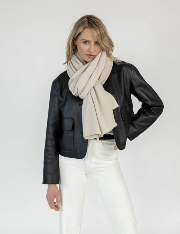 Sjaalmania Cosy Chic Sjaal Light Sand