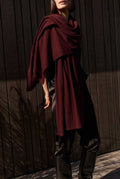 Sjaalmania Cosy Chic Sjaal Dark Burgundy