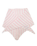 Triangle Sjaal Sripe Licht Roze