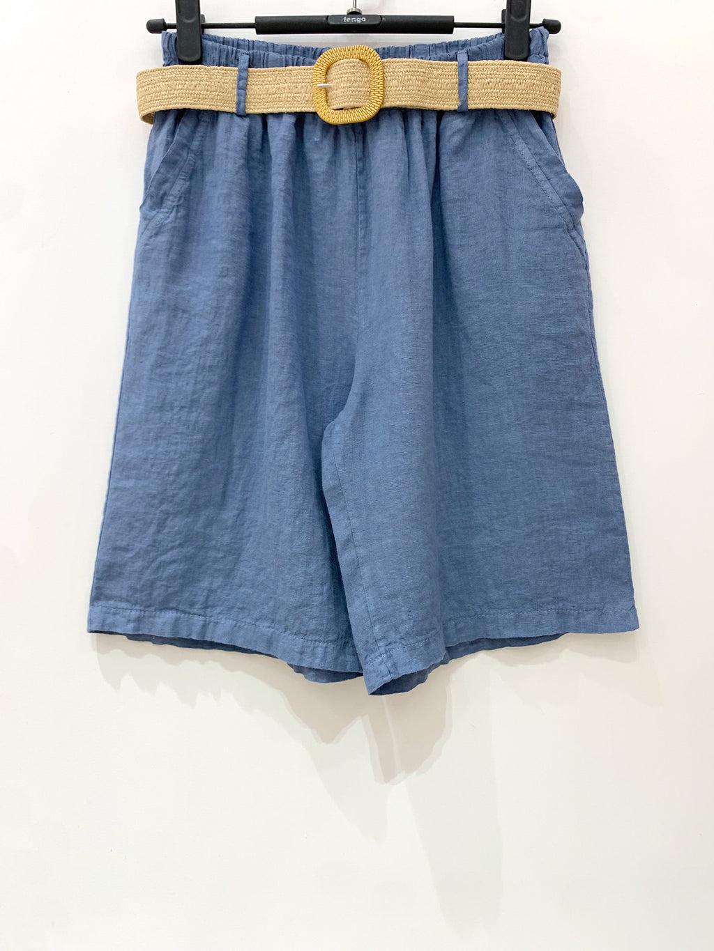 Linen Bermuda jeans