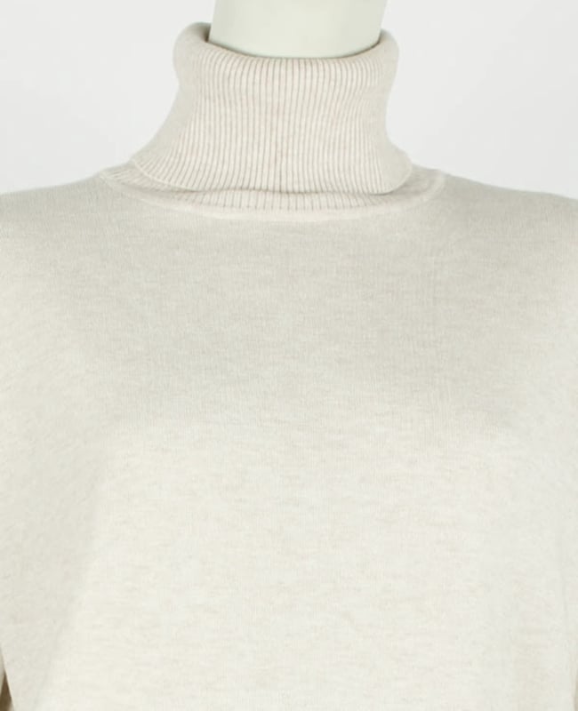 Basic Kol Indy, licht beige melee