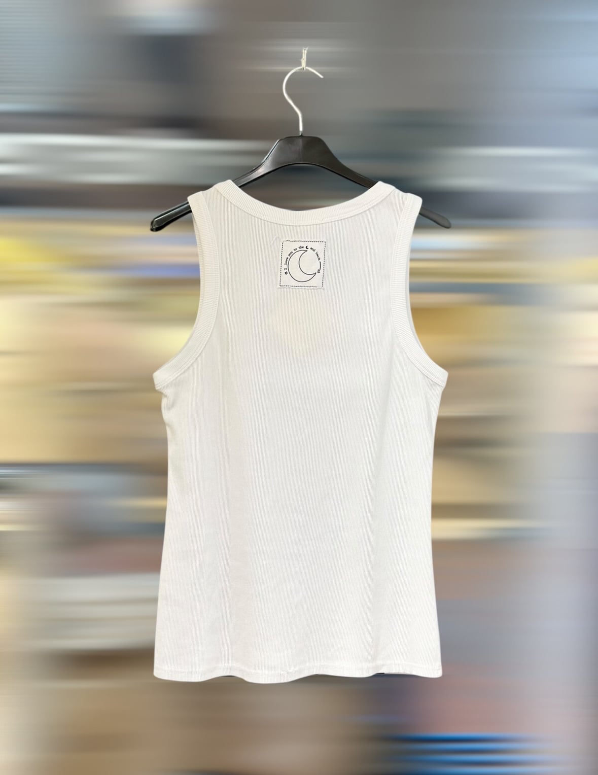 COTTON TANK TOP MAVE BEIGE