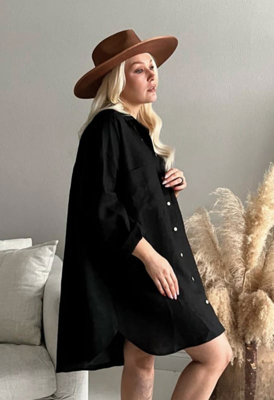 BYPIAS BOHIEMIANA.BLOUSE SLOW LIFE BLACK