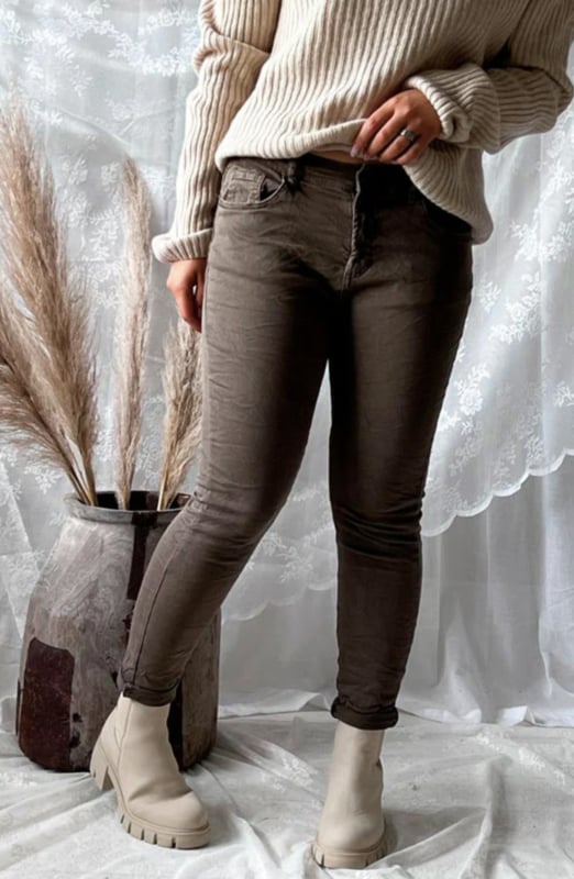 BYPIAS PERFECT JEANS MUST HAVE TAUPE