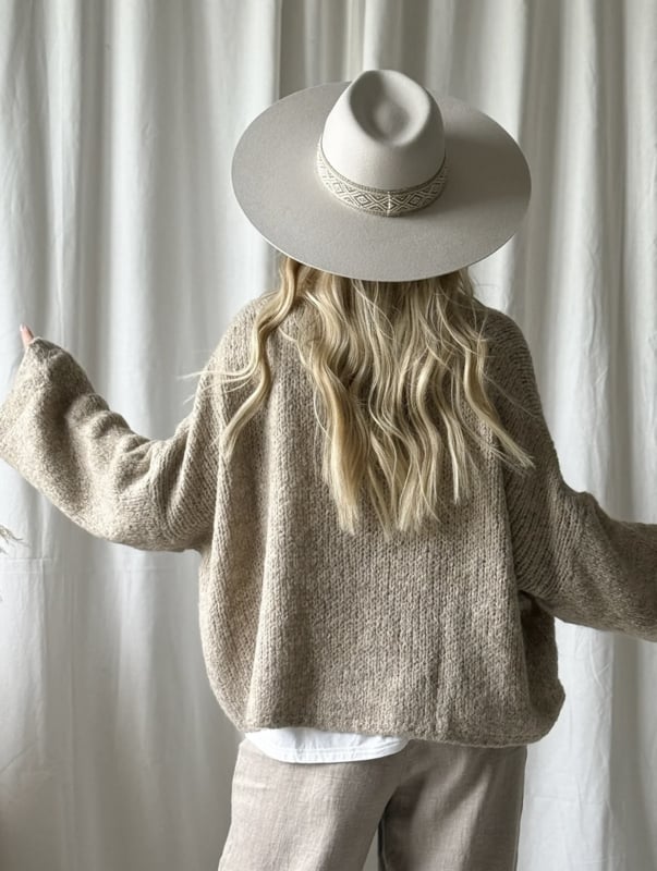 BYPIAS BOHEMIANA PHILO KNIT BEIGE