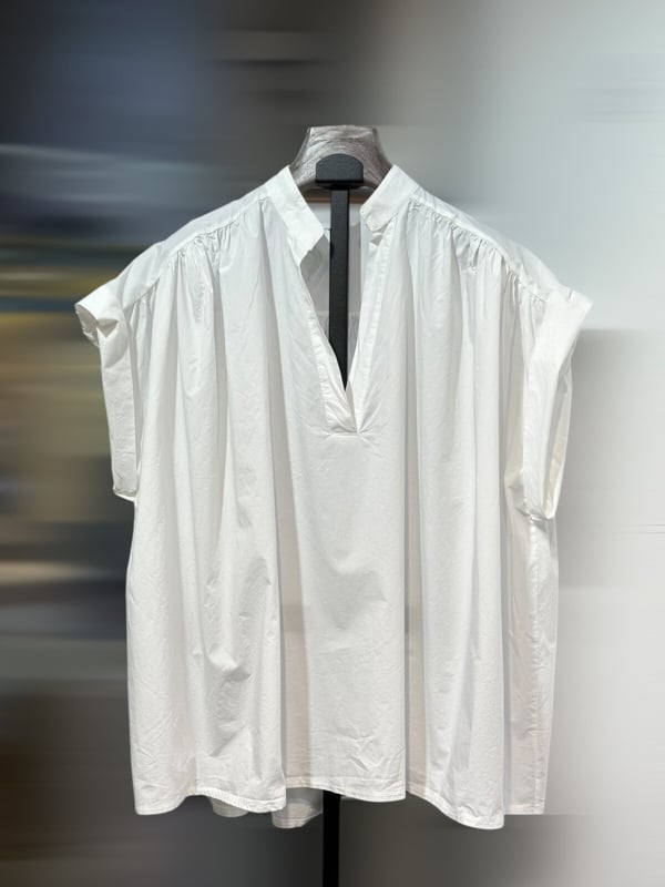 COTTON  BLOUSE CIS WHITE