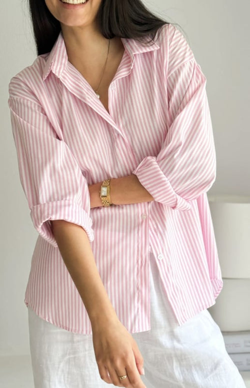 BYPIAS , BOHEMIANA  BLOUSE CLASSICAL PINK
