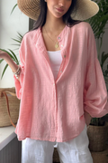 BYPIAS CHALKY SHIRT BABYPINK
