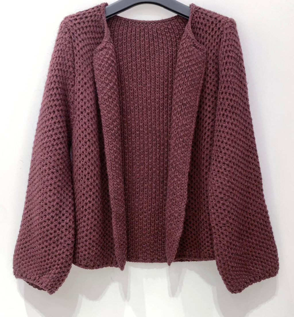 Vestje Chanty Burgundy