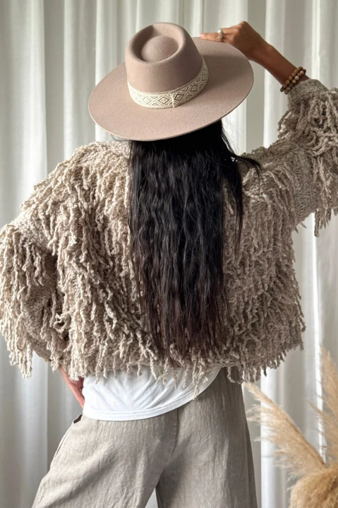Bypias Coachella cardigan beige Classic Beauty & Fashion