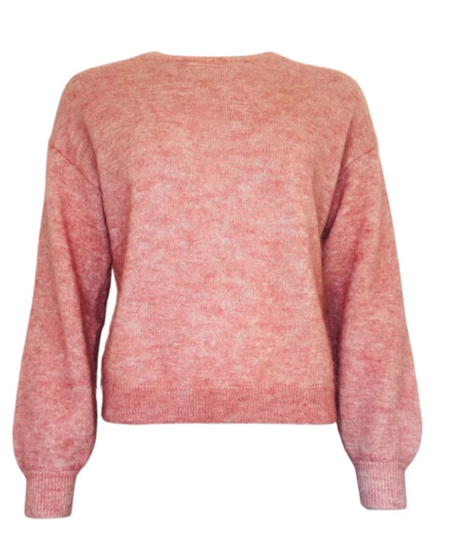TWNS WESTMINSTER SWEATER OLD PINK