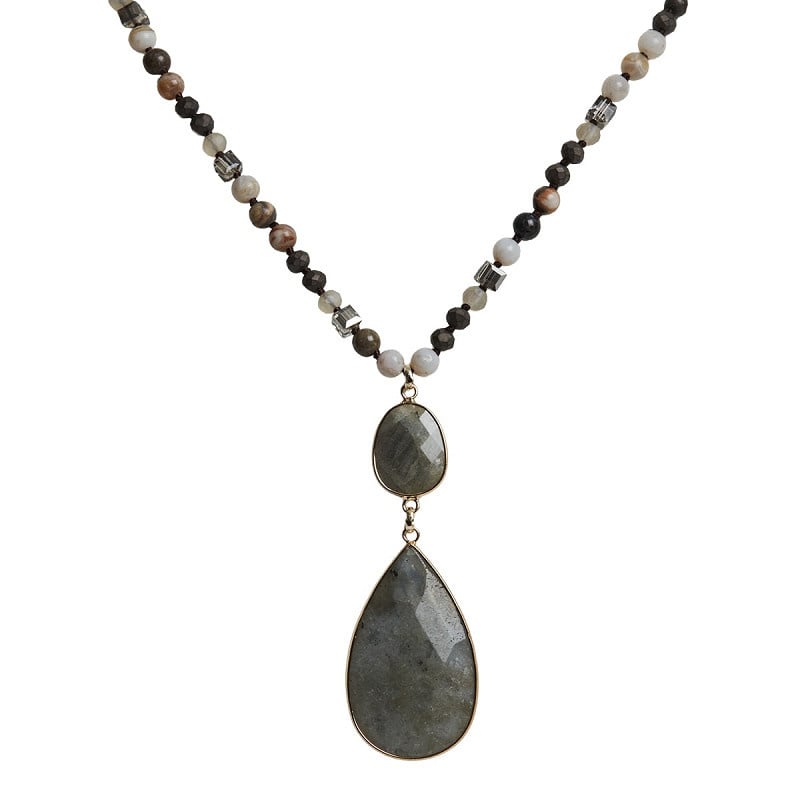 The Moshi necklace Camilla grey