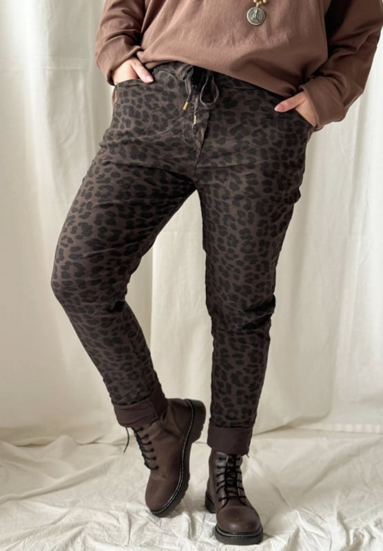 BYPIAS PERFECT JEANS JOGGER LEO COFFEE