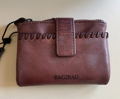 Bag2Bag Portemonnee leder Limited Edition Wallet Lioni Dark Brown