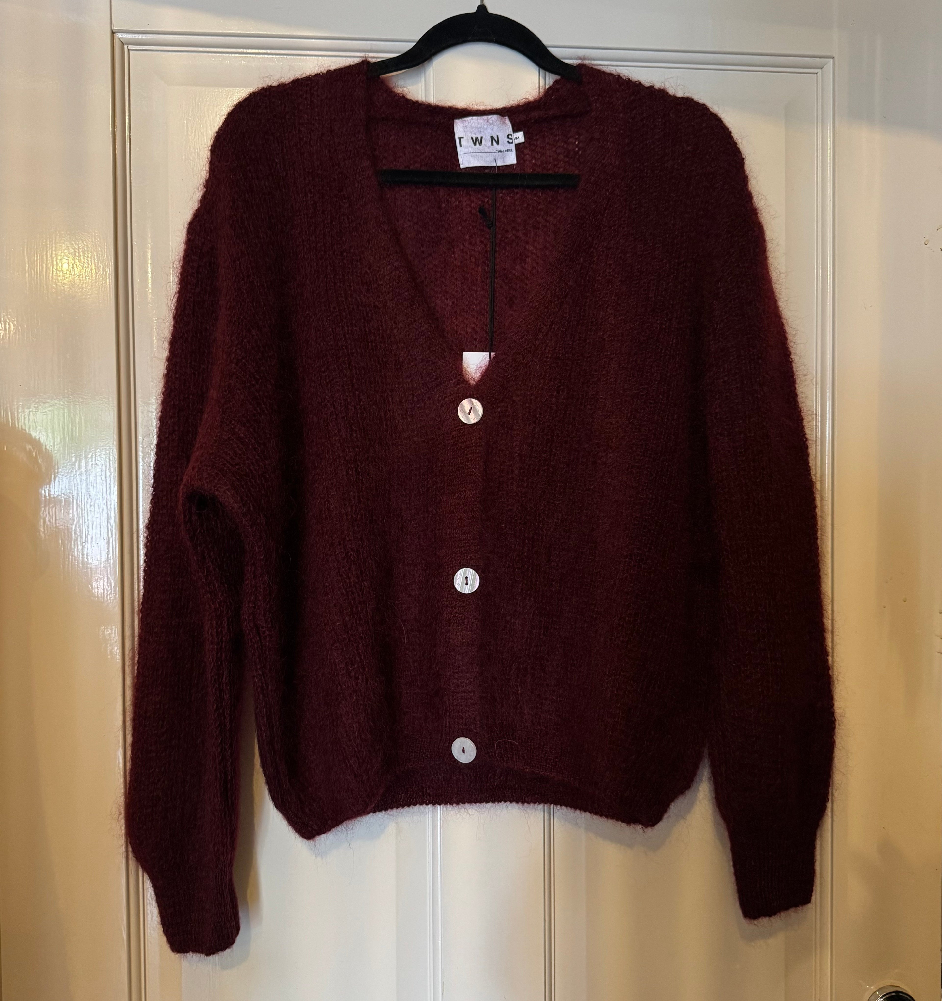 TWNS ERIE VEST BURGUNDY