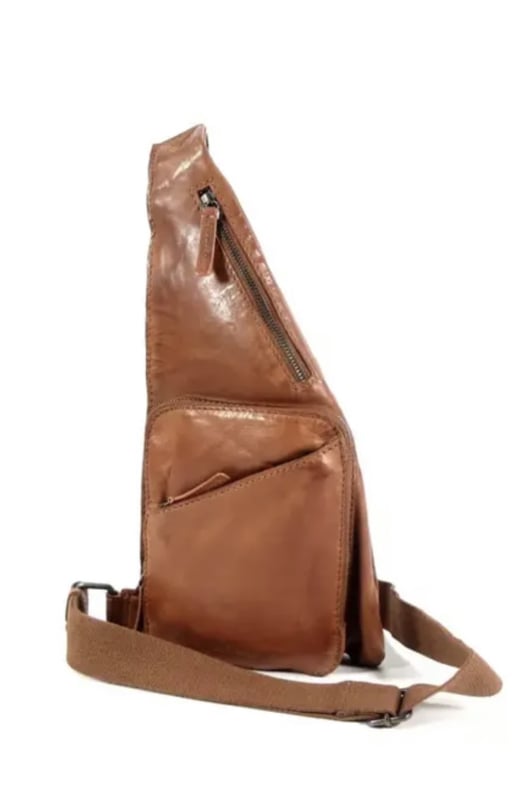 Bag2Bag Bag leather Cayo Coqnac
