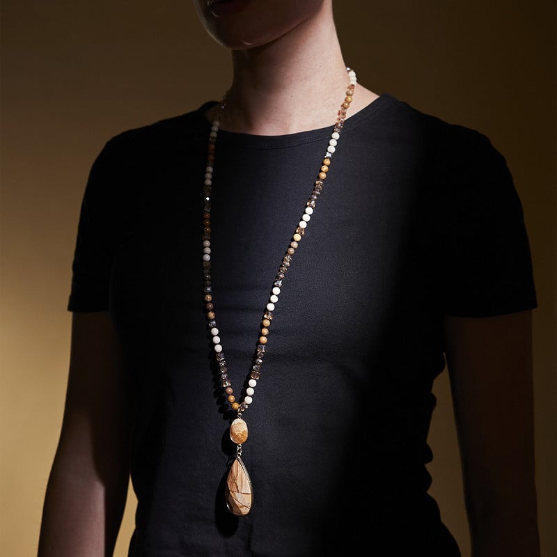 The Moshi necklace Camilla brown