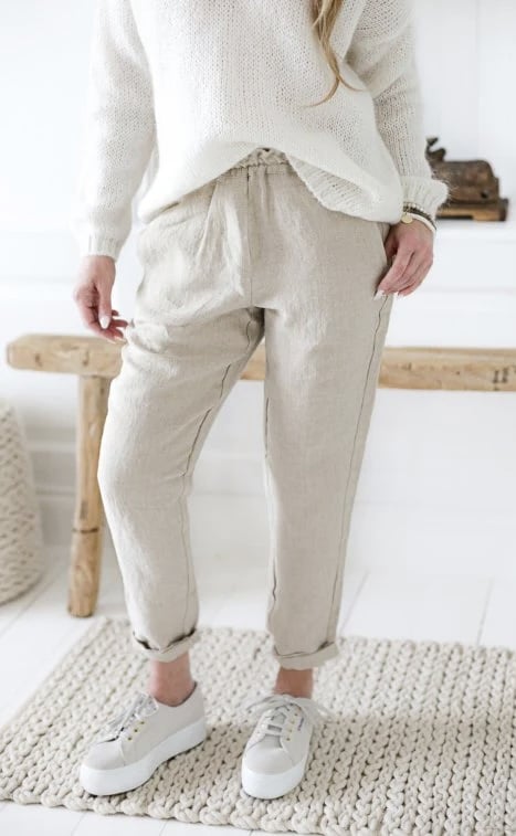 BYPIAS, LINNEN CHINO NATUREL