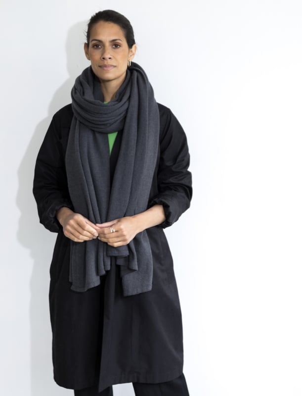 Sjaalmania Cosy Chic Sjaal Graphite