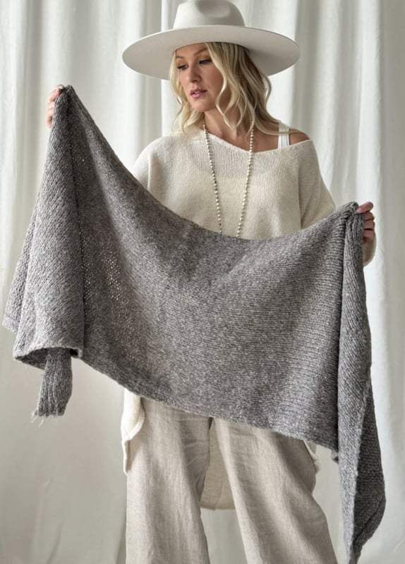 BYPIAS MEA SCARF TAUPE
