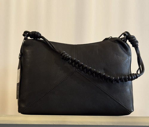 BAG2BAG LEDEREN TAS HAMAR BLACK