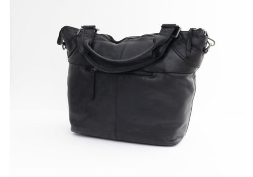 Bag2Bag Leather Bag Model LEEDS Black