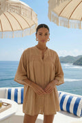 Blouse model: Lauren camel